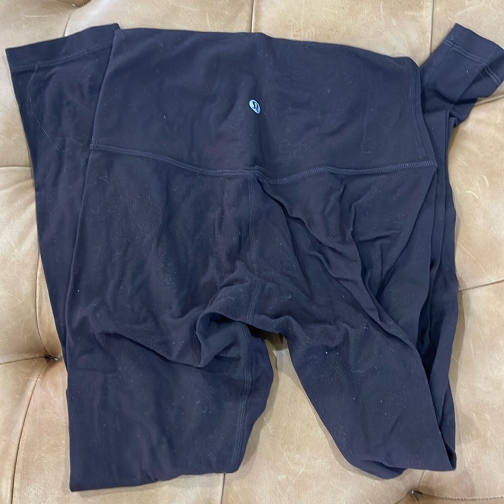 Brown lululemon align leggings 25”